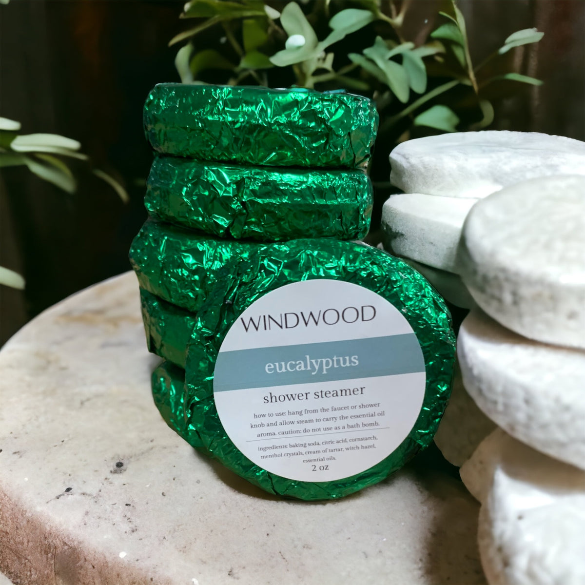 Eucalyptus Shower Steamer – Windwood Farm Soap
