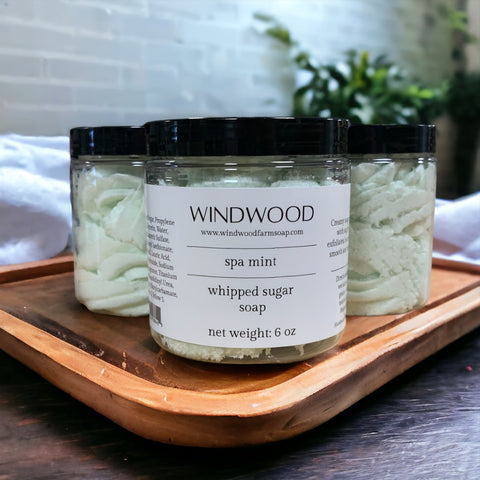 Spa Mint Whipped Sugar Soap
