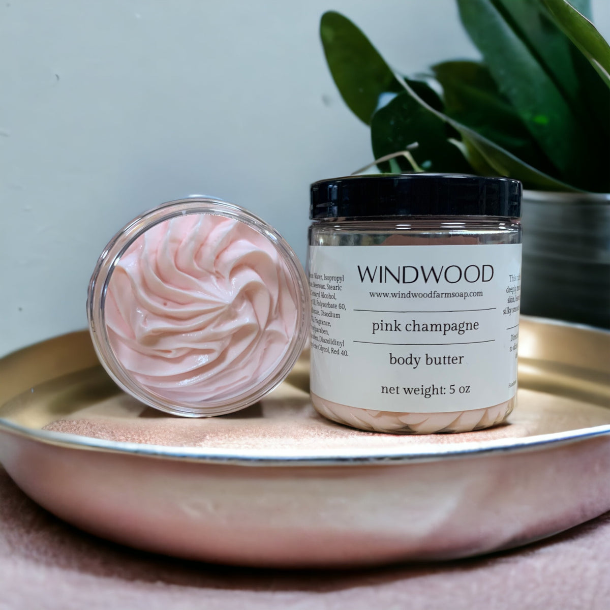 Pink Champagne Body Butter – Windwood Farm Soap